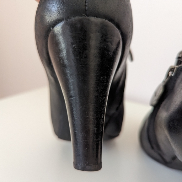 Geox Size 7 US Leather Ankle Boots - Picture 10 of 12